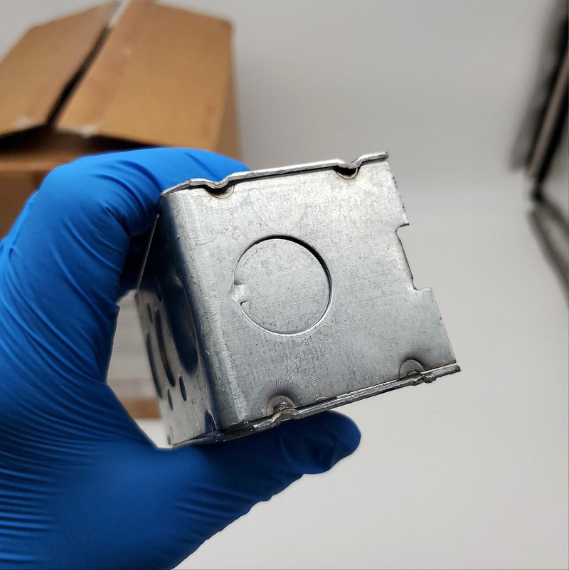 Appleton 4SSL-EK Handy Box 4" x 2-1/8" x 2-1/8" Deep Pack w/ Knockouts Box of 50 4