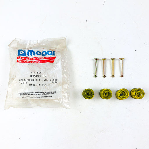 Mopar 83500032 Hold Down Kit for Brake Shoe Gr 8.008 OEM NOS USA Made Open 1