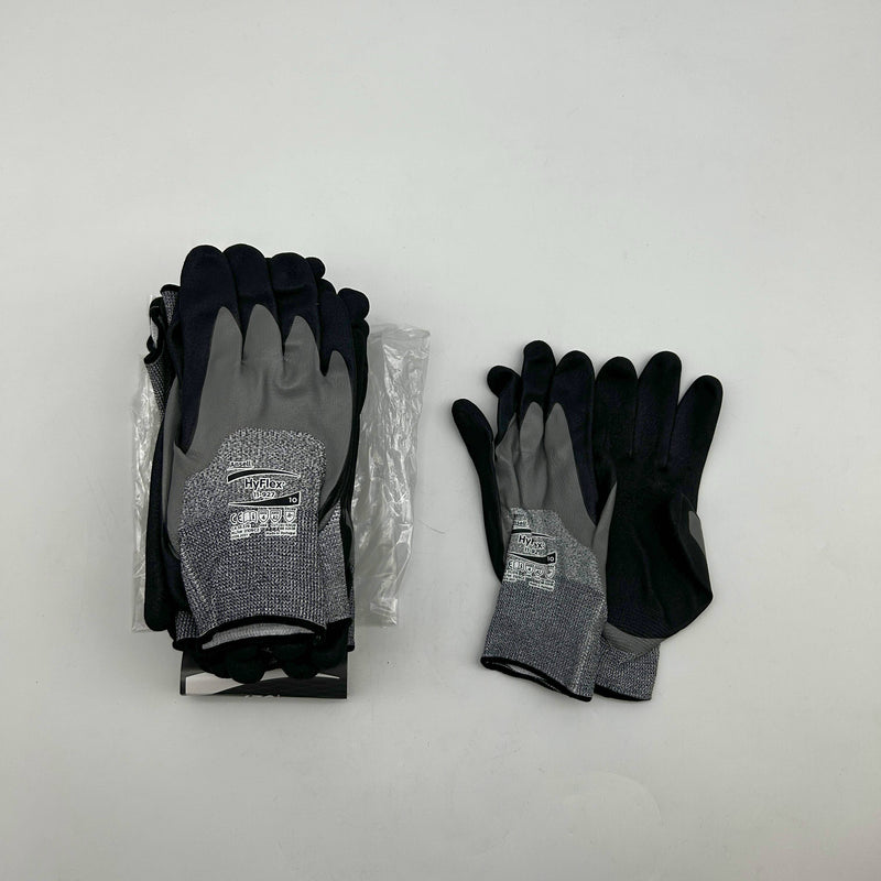 Ansell Hyflex 11-927 Oil and Cut Resistant Glove Extra Large/10.0 Nitrile 12 Prs