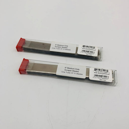 Unger MDSB0 Replacement Blades 6" Double Edged .036in Thick Medium Duty 20pk 2