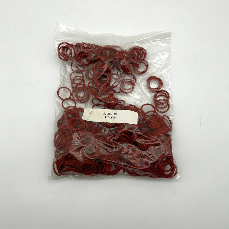 Marco S1000-118 O-Rings 0.103" CS 0.862" ID Silicone 70A FDA Compl Pack of 500 6