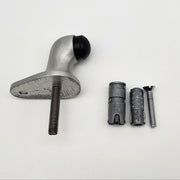 Glynn Johnson Door Stop & Bumper Satin Aluminum Finish No FB 18 USA Made NOS 2