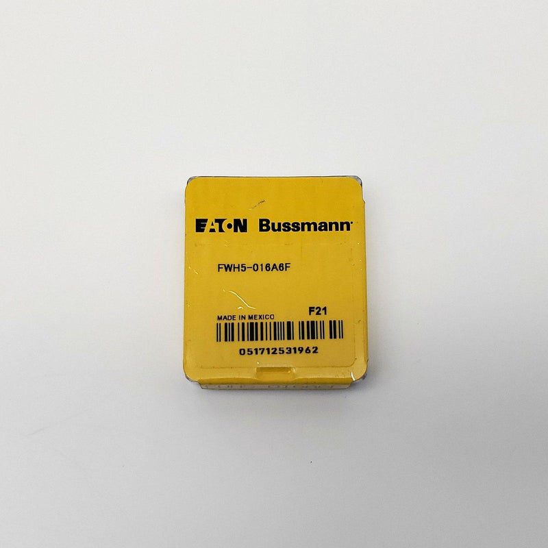 Bussmann FWH5-016A6F Fuses 16A 500V Semiconductor Fuse Fast Acting Pack of 5 1