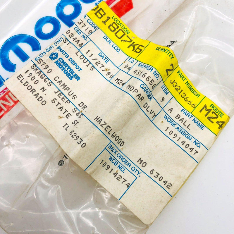 Mopar 3213666 Ball Speedo OEM New Old Stock NOS For Jeep Loose No Pkg 2