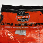 Ergodyne Glowear 8250Z Safety Vest Sz S/M Class 2 Two-Tone Orange Reflective 2pk 3