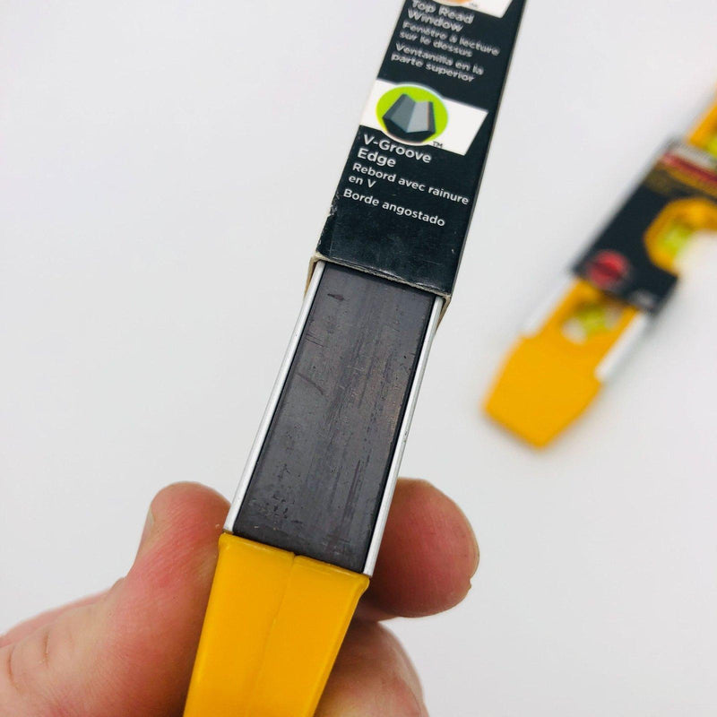 2x Johnson 8500M Torpedo Level Magnetic Aluminum 9" Yellow 2 Levels Per Order 5