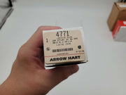 Arrow Hart 4771 Locking Plug 15A 227V 2 Pole 3 Wire 1/4" to .656" Dia Cord 4