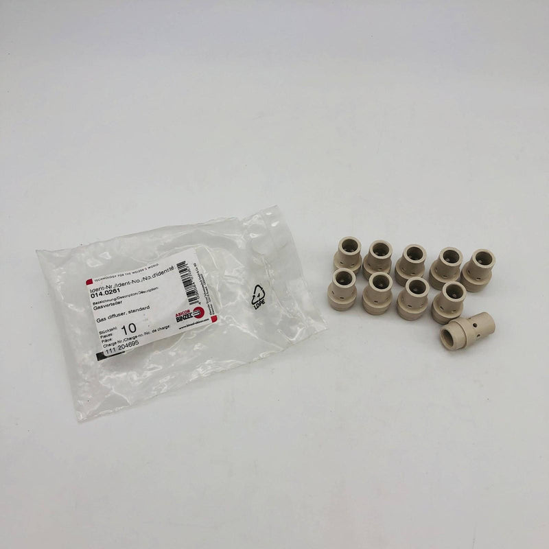 Abicor Binzel 014.0261 Gas Diffusor A3/36 For Use W/ MB Series MIG Welding 10pk 6