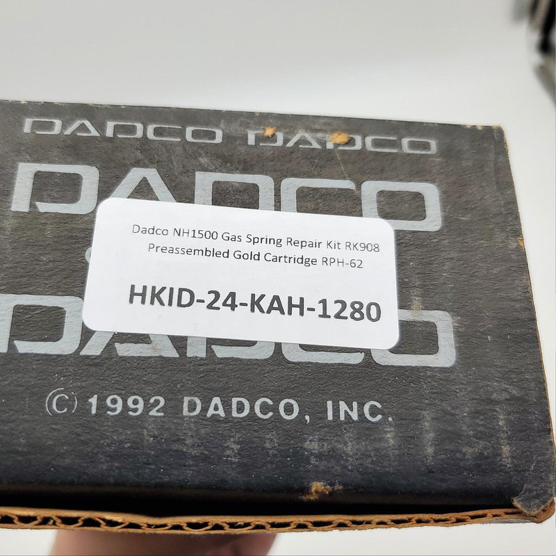 Dadco NH1500 Gas Spring Repair Kit RK908 Preassembled Gold Cartridge RPH-62 6