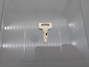 5x Ilco 1583 Key Blanks For Some Mitsubishi Caterpillar Fork Lifts Nickel Plated 2