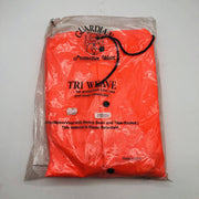 1x Guardian 703ORL-CUFF Rain Jacket Sz Large Hooded Tri-Weave Flame Retardant 3