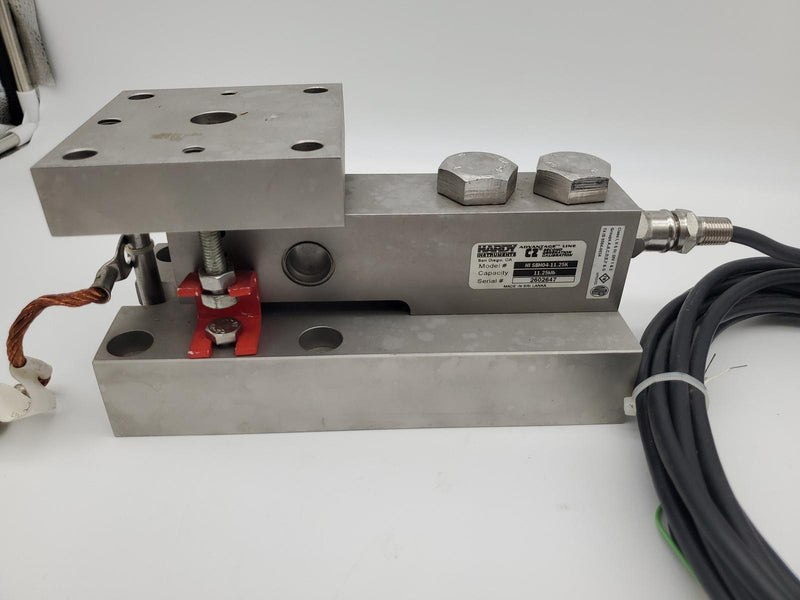 Hardy HISBH04-11.25K Shear Beam Load Cell Sensor Hermetically Sealed 11,250 Lbs 2