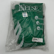 Neese 96AJ Jacket Size Large Chemical Shield Flame Resistant w/ Hood Green 1
