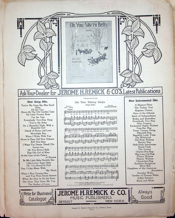 1908 Down By The Old Garden Gate Vintage Sheet Music Large Chas Johnson WM Clay 3