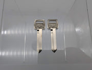 2x Ford Original Ignition Key Blanks Oval Logo Older Thunderbird Heavy Trucks 2
