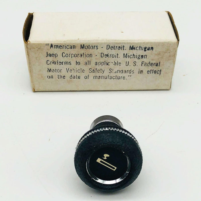 AMC Jeep 5457866 Knob for Cigarette Lighter OEM NOS 81-86 CJ 5-8 Scramb Open 1