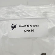 5x Abus 65-40-45 KB Padlock Key Blanks Keyway Nickel Plated Old Style 90240 NOS 3