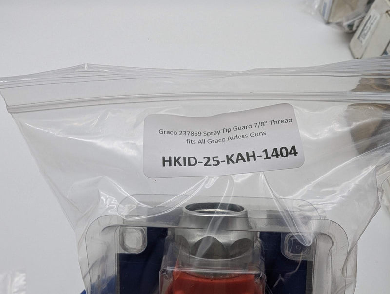 Graco 237859 Spray Tip Guard 7/8" Thread fits All Graco Airless Guns 6