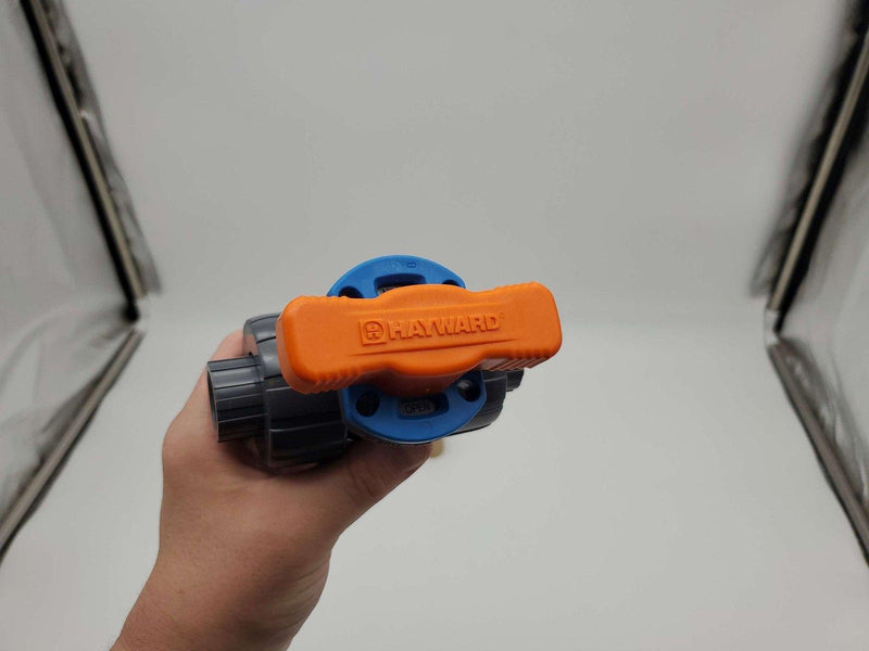 Hayward TBH1050ASTV0000 1/2" True Union Ball Valve PVC FPM Seals 250 PSI 3