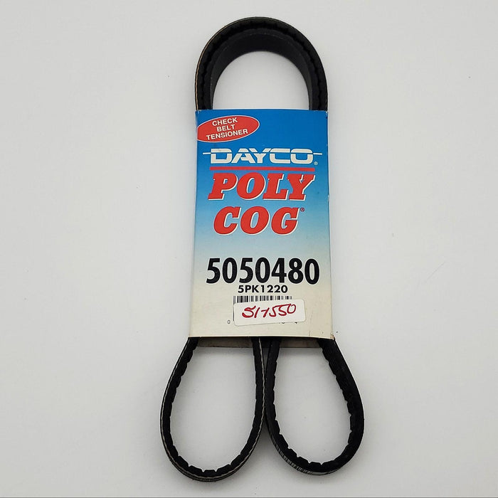 Dayco 5050480 Serpentine Belt 0.68" Width 48.7" Length EPDM 1