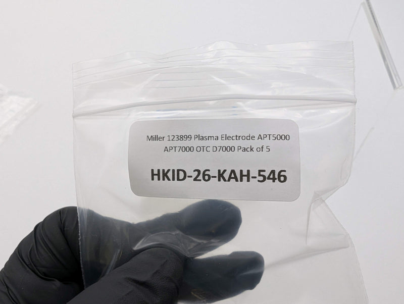 Miller 123899 Plasma Electrode APT5000 APT7000 OTC D7000 Pack of 5