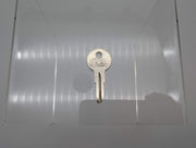 10x Ilco 1098GX Key Blanks for Some American Motors Gas Caps Nickel Plated 2