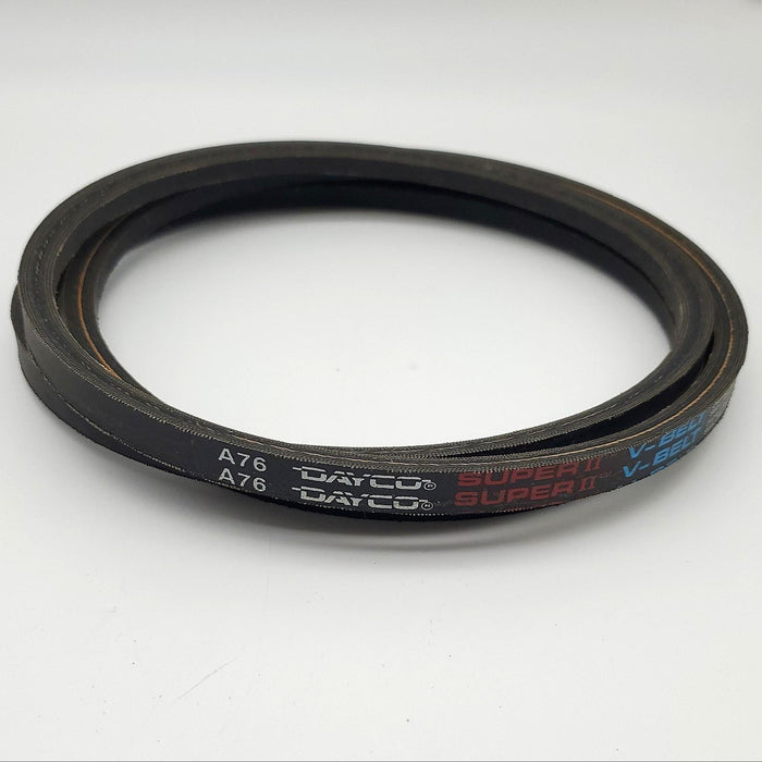 Dayco A76 Belt Super II 1/2" Width 78" Length V-Belt 1