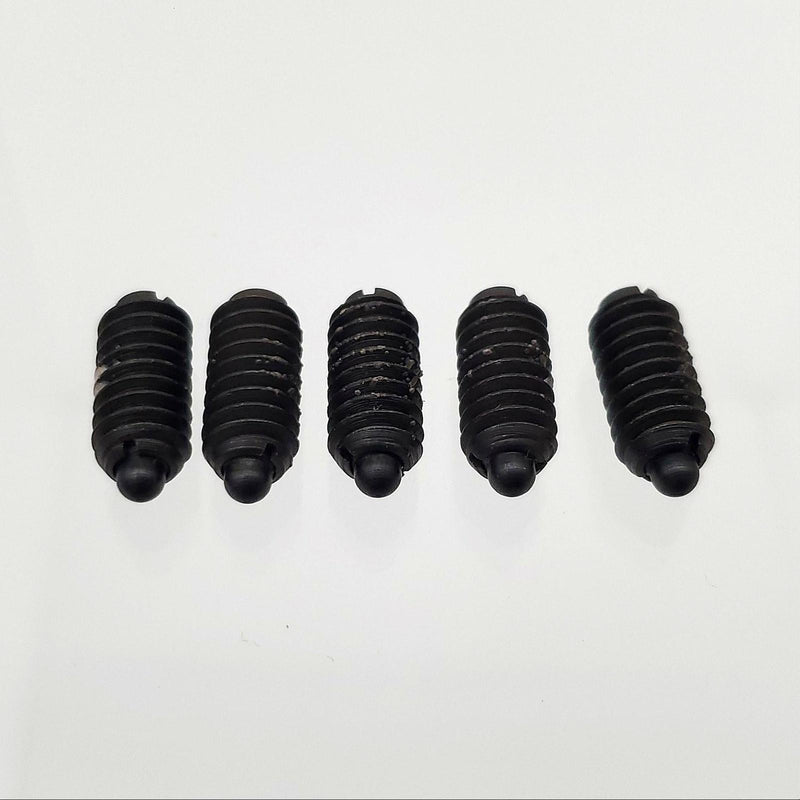 TE-CO 52403 Short Spring Plungers 1/4-20 Thread Size 17/32" Length Pack of 5 1