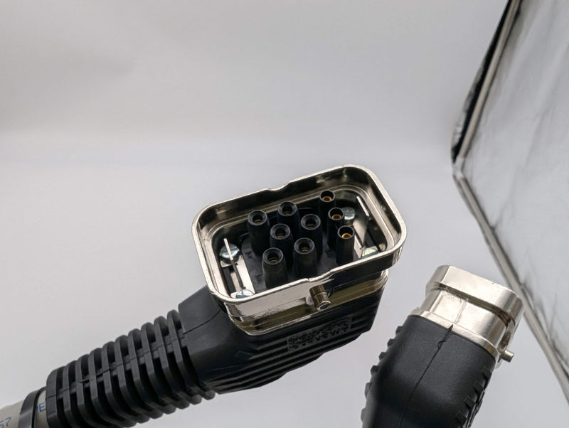 Amphenol Sine Systems P28818-M2 ControlBOSS 9 Pin Hybrid Cable Assembly 2 Meter