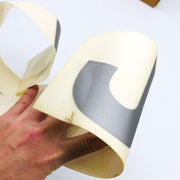 Mopar 5AE89KD5 Jeep Tailgate Logo Silver Sticker Decal OEM New Old Stock NOS 2