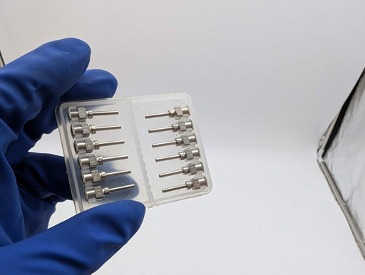 Iwashita MN-14G-13 Dispensing Needles 14 Gauge 1.60mm ID 2.10mm OD Pack of 12 2