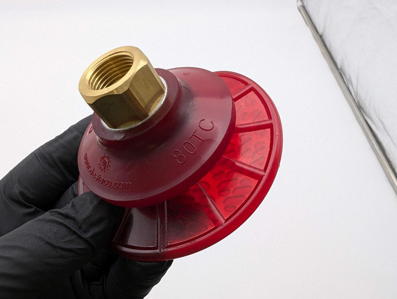 Destaco VC-80TC-G38-PU55 3.35" Bellows Vacuum Suction Cup G3/8 Connection