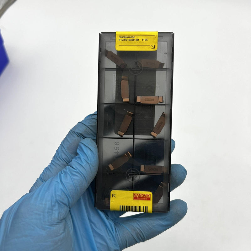 Sandvik N123F2-0300-R0 1125 Indexable Grooving Insert Corocut Mtrl 5735610 10pk 7