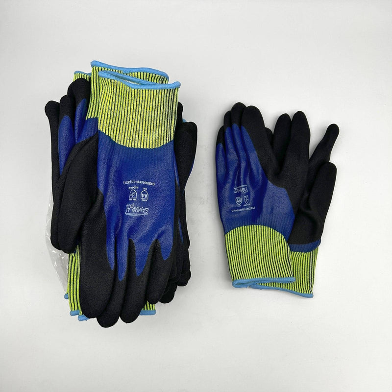 Global Glove CR999MFF Cut Resistant Glove 11/2XL Samurai Double Dipped 12 Pairs