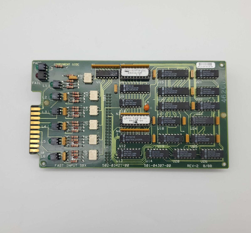 Giddings & Lewis 502-03421-00 Fast Input SBX 501-04307-00 for 8000 Series CNC 1