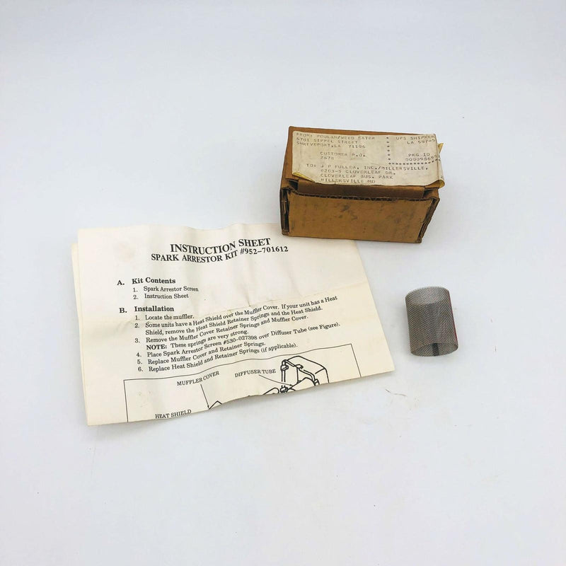 Poulan 952701612 Spark Arrestor Kit for Brush Cutter OEM NOS Open 530027398 4