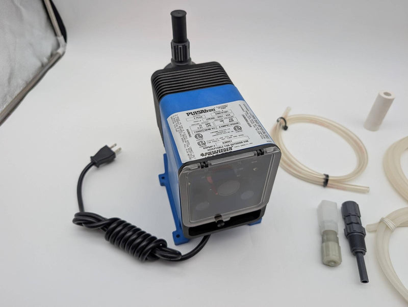 Pulsatron LPK3SA-VHC1-XXX Metering Pump 14 GPD 100 PSI 115V Less Bleeder Valve 2