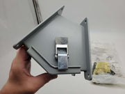 Hoffman F44LE45C Wireway Elbow 45 Deg Elbow 4" L x 4" W x 4" H Outside Open 3