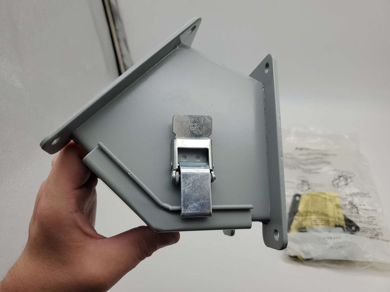 Hoffman F44LE45C Wireway Elbow 45 Deg Elbow 4" L x 4" W x 4" H Outside Open 3