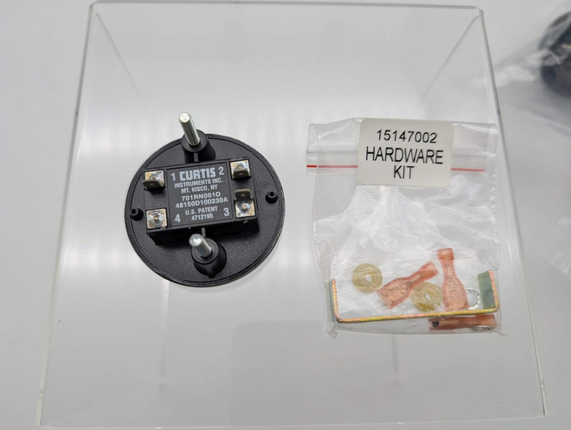 Curtis 701RN001O48150D100230A Timer Counter 6 Character LCD Circular 52mm Dia 2