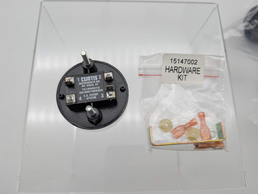 Curtis 701RN001O48150D100230A Timer Counter 6 Character LCD Circular 52mm Dia 2