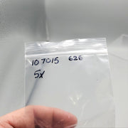 Rixson 107015 Intermediate Pivot Screw Set Satin Chrome for M19 Pivot Set of 5 4