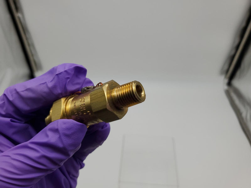 Henry Valves 5230 Relief Valve 400 PSI Straight-Thru 1/4" MPT In 1/2" Flare Out 5