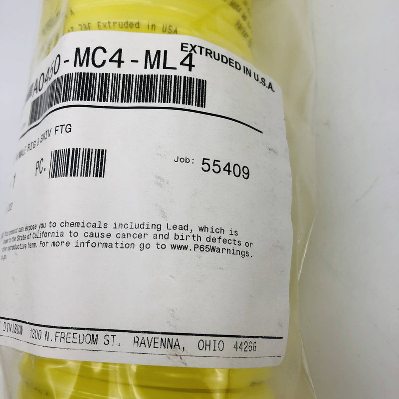Parflex A0450-MC4-ML4 Nylon Air Hose Fast-Stor NPT 1/4 x 50FT Male Rig Swiv Ftg 3