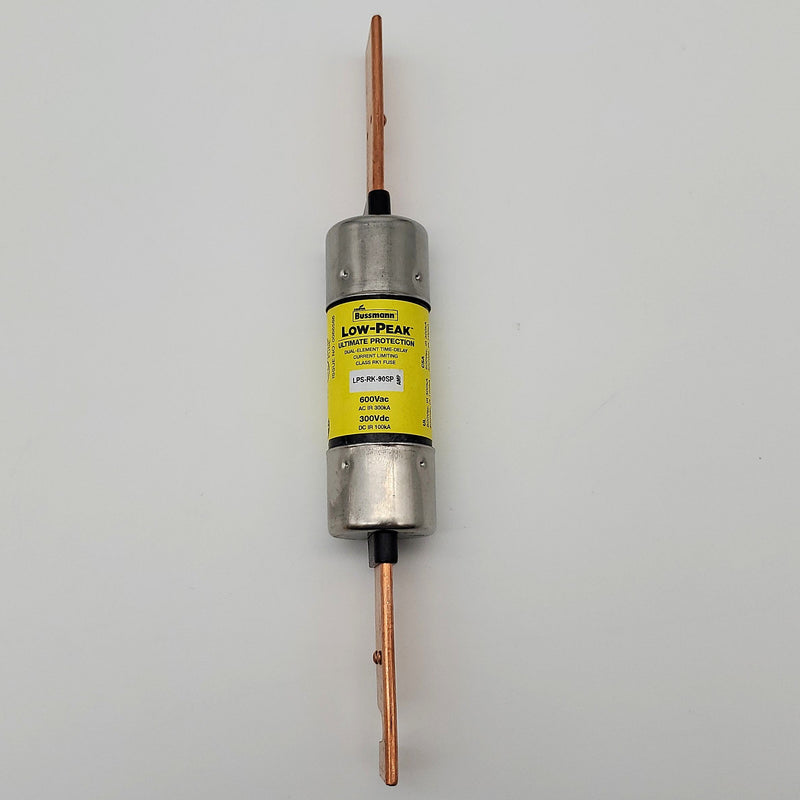 Bussmann LPS-RK-90SP Fuse 90A 600V Time Delay UL Class Low Peak 1