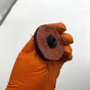 Merit 08834166394 Buffing Quick Change Discs 2inch CRS Type 2 A/O Coarse 50/Box 4