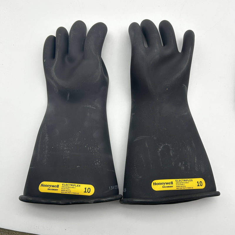 Salisbury by Honeywell GK214B Lineman's Glove Kit Class 2 Black Rubber 14" Sz 10