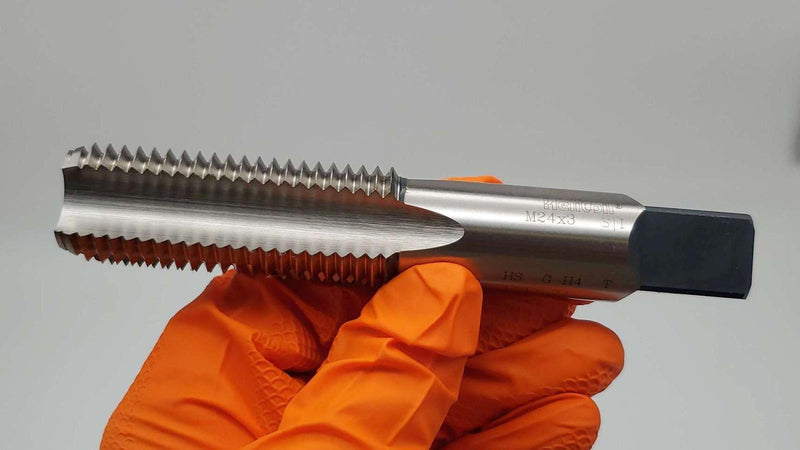 Helicoil M24 x 3 Bottoming Hand Tap 3 Straight Flutes Metric Coarse 4H5H 4693-24 2