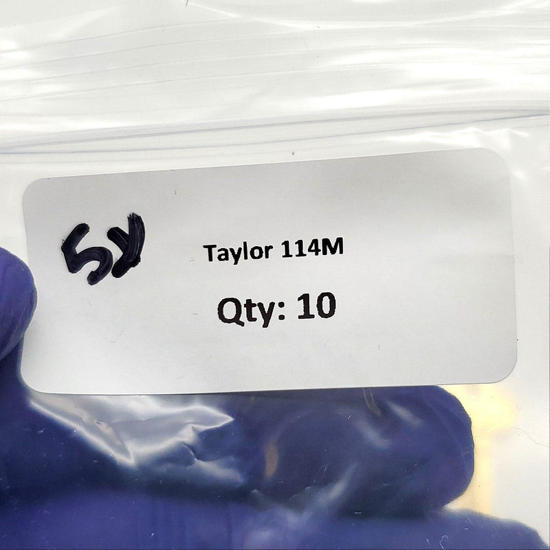 5x Taylor 114M Key Blanks Best SFIC M Keyway Nickel Silver 6 Pin NOS 3