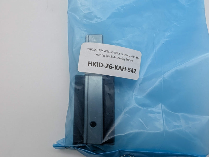 THK SSR15XW4SGE-90LY Linear Guide Rail Bearing Block Assembly 90mm